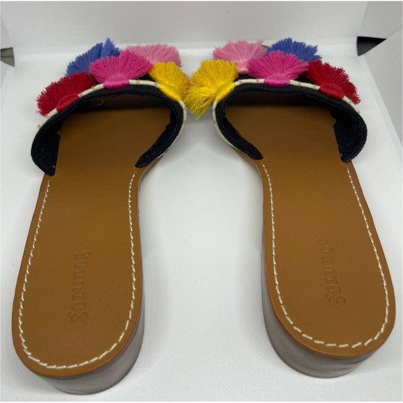 SOLUDOS Tassel City Slide Boho Sandals - Picture 7 of 10